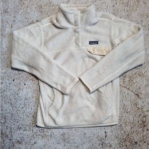 Patagonia Re-Tool Fleece Pullover Medium - Ivory
